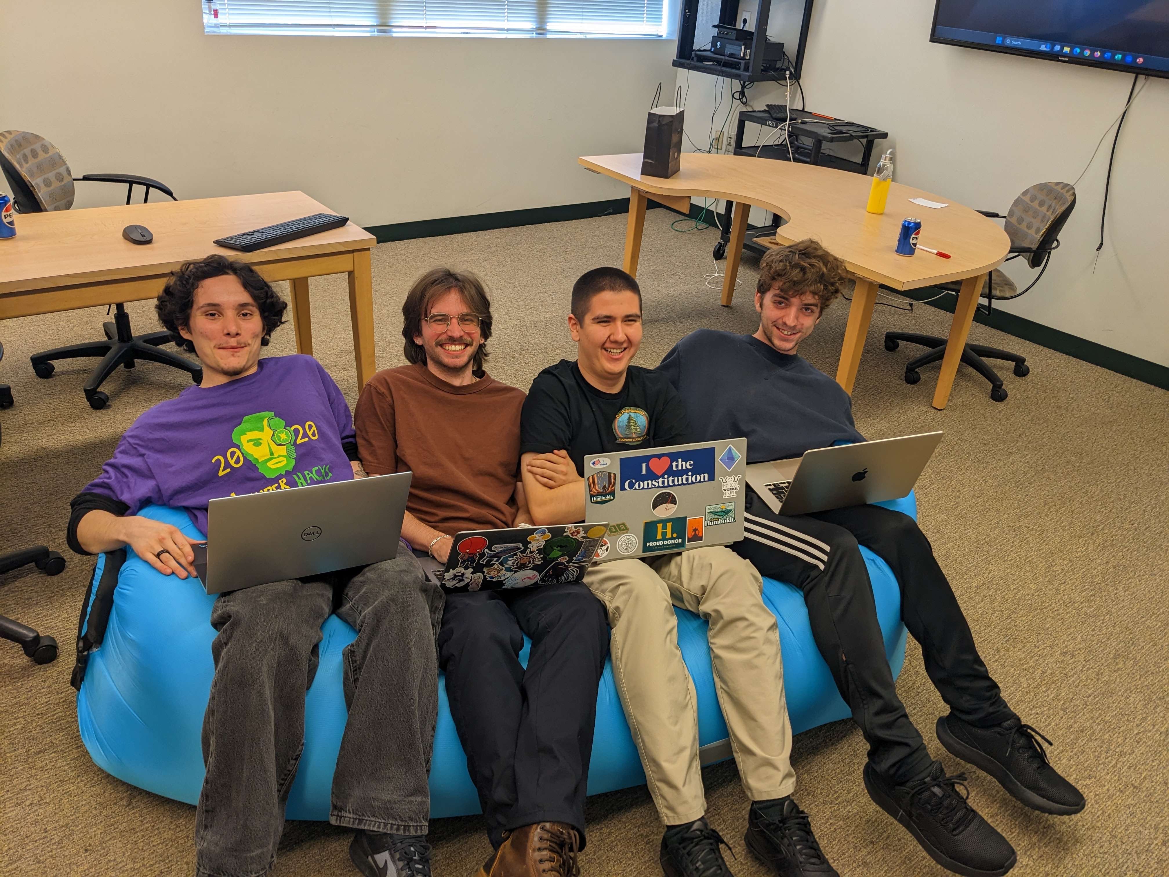 Team collaboration during hackathon